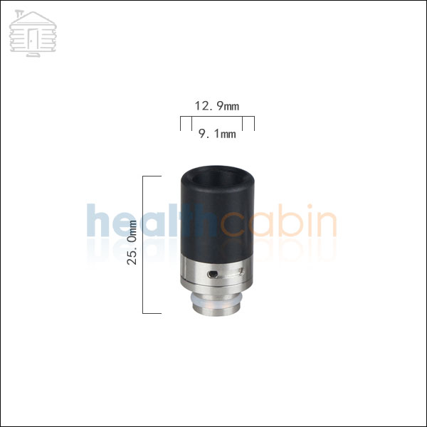 Delrin & Stainless Airflow Drip Tip